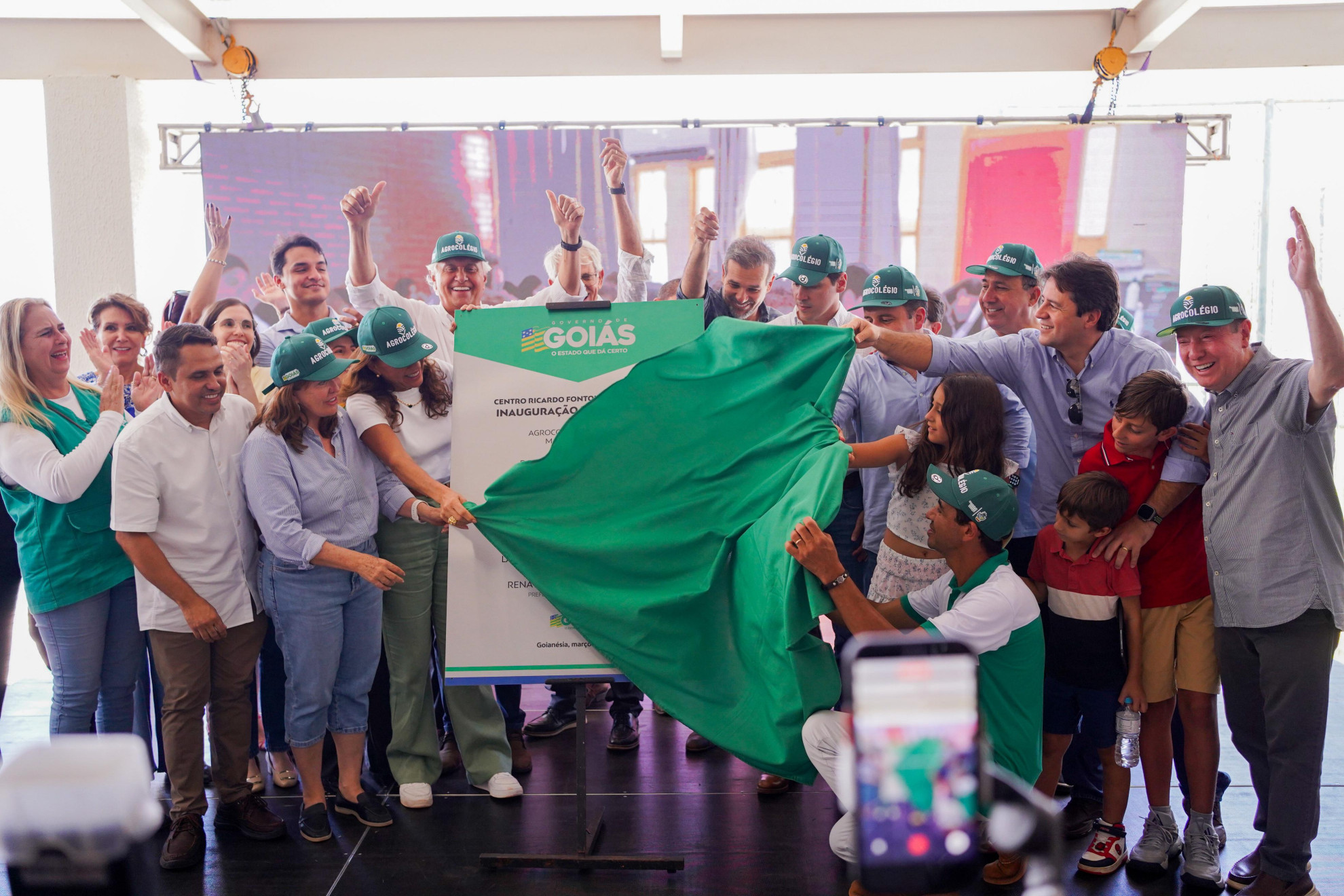 Após 7 anos: Agrocolégio Maguito Vilela é inaugurado em prédio do Credeq de Goianésia