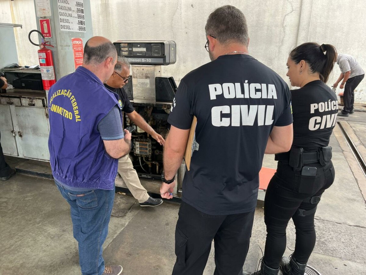 Polícia Civil participa de ação nacional para coibir fraudes em postos de combustíveis