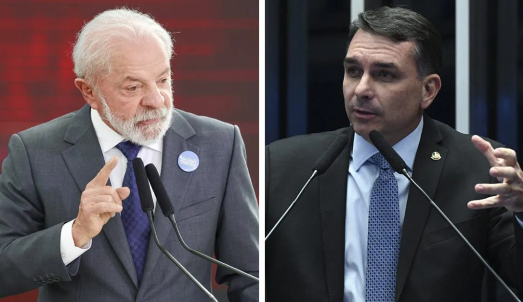 Os números de Lula e Flávio nos estados, segundo a Quaest