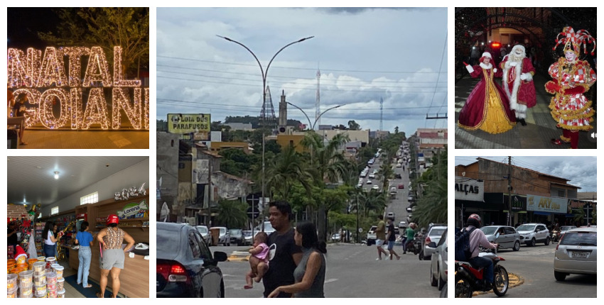 Natal Luz de Goianésia reflete no comércio, que registra aumento de até 50% nas vendas