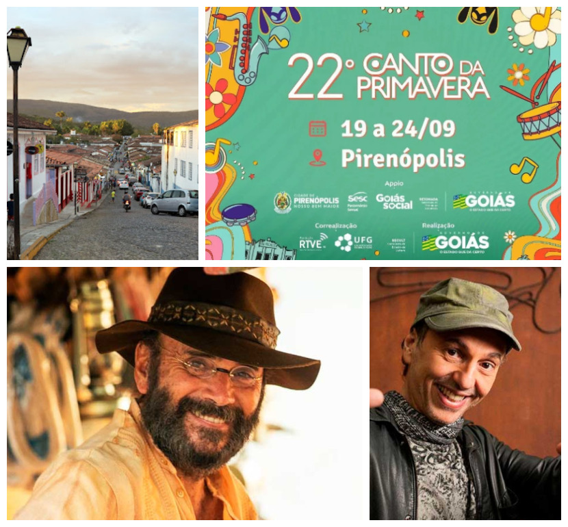 Canto da Primavera 2023 movimenta Pirenópolis