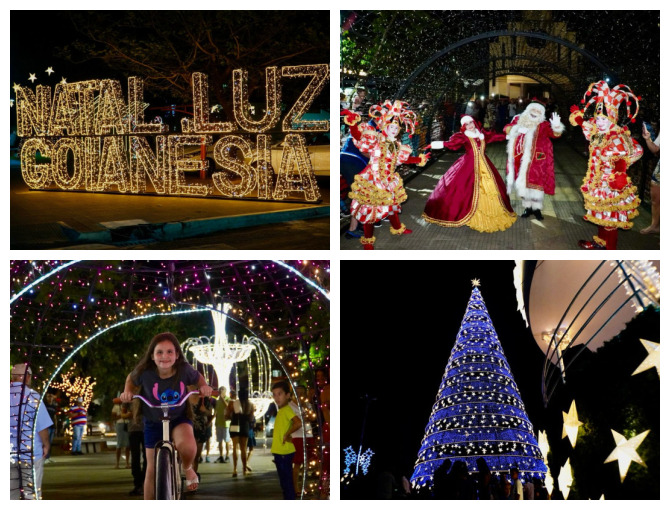 Goianésia vive a emoção do Natal Luz, o maior de Goiás