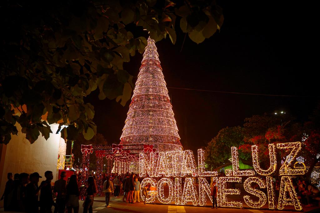 Goianésia se prepara para o Natal Luz, o maior de Goiás