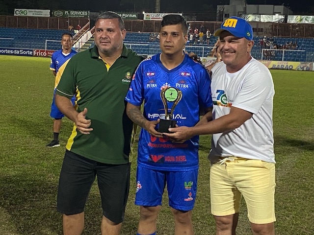 O artilheiro da competição foi o jogador Tiago, do Clube Campestre. 