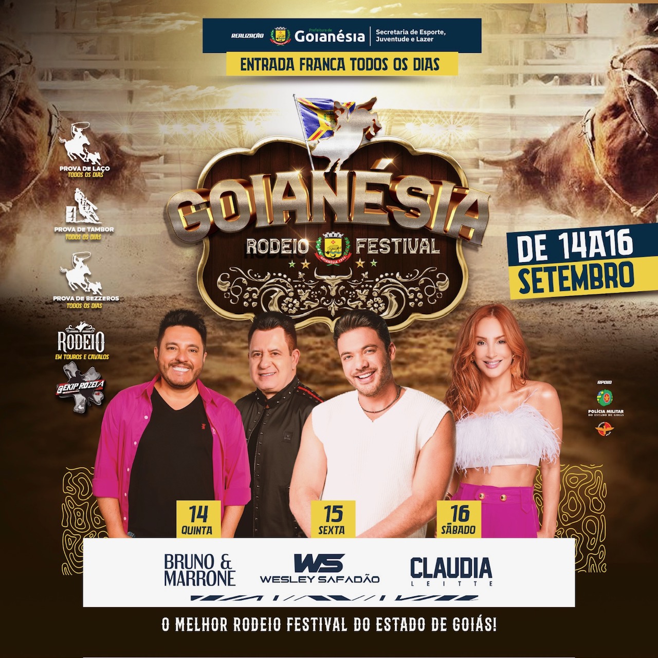 Prefeitura lança oficialmente o Goianésia Rodeio Festival