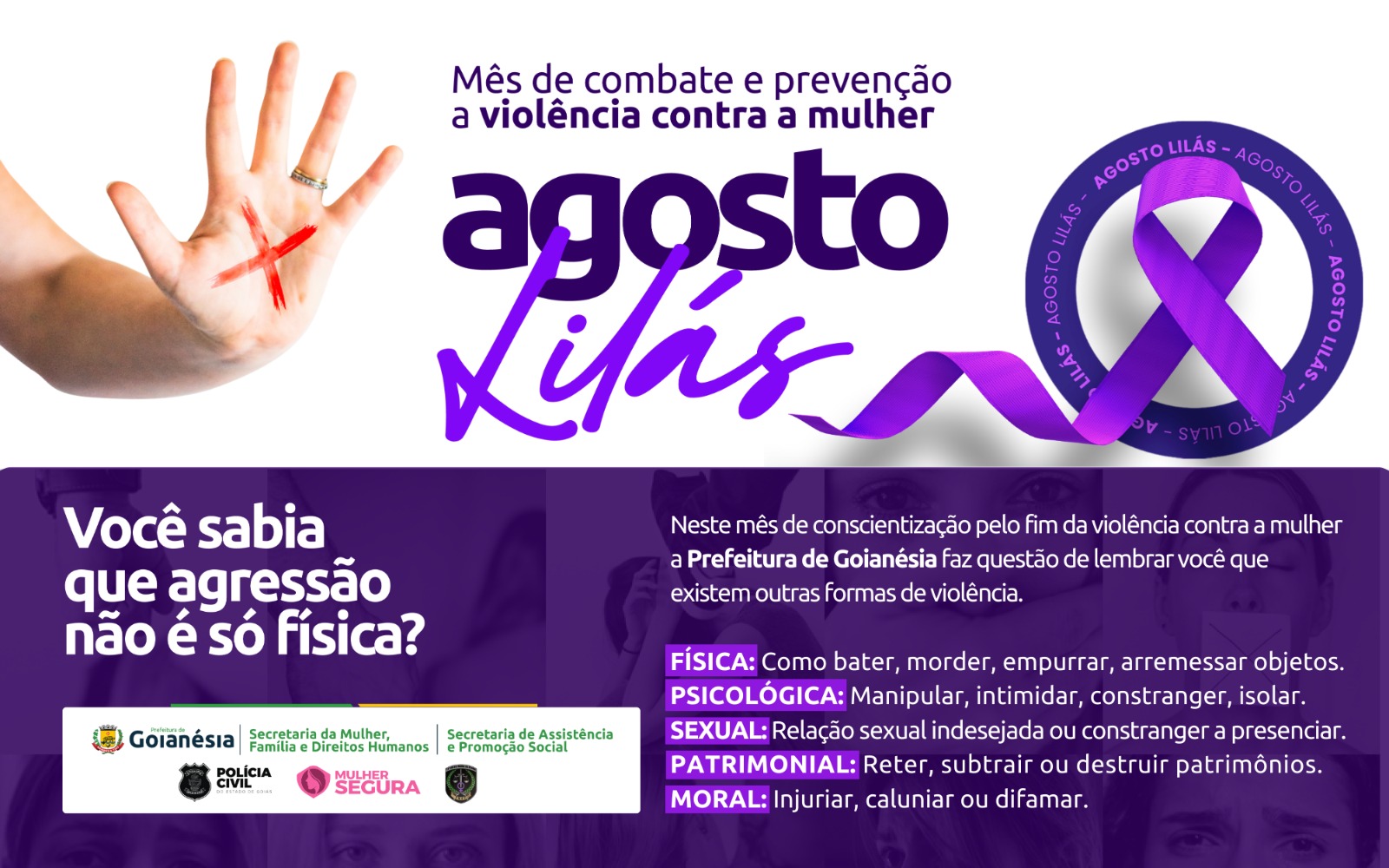 Agosto Lilás 