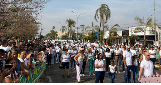 Mesmo sem o Estado, Desfile do 7 de Setembro foi sucesso em Goianésia