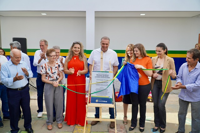Educação de Goianésia: inaugurada 3 novas salas na escola Luiz de Oliveira