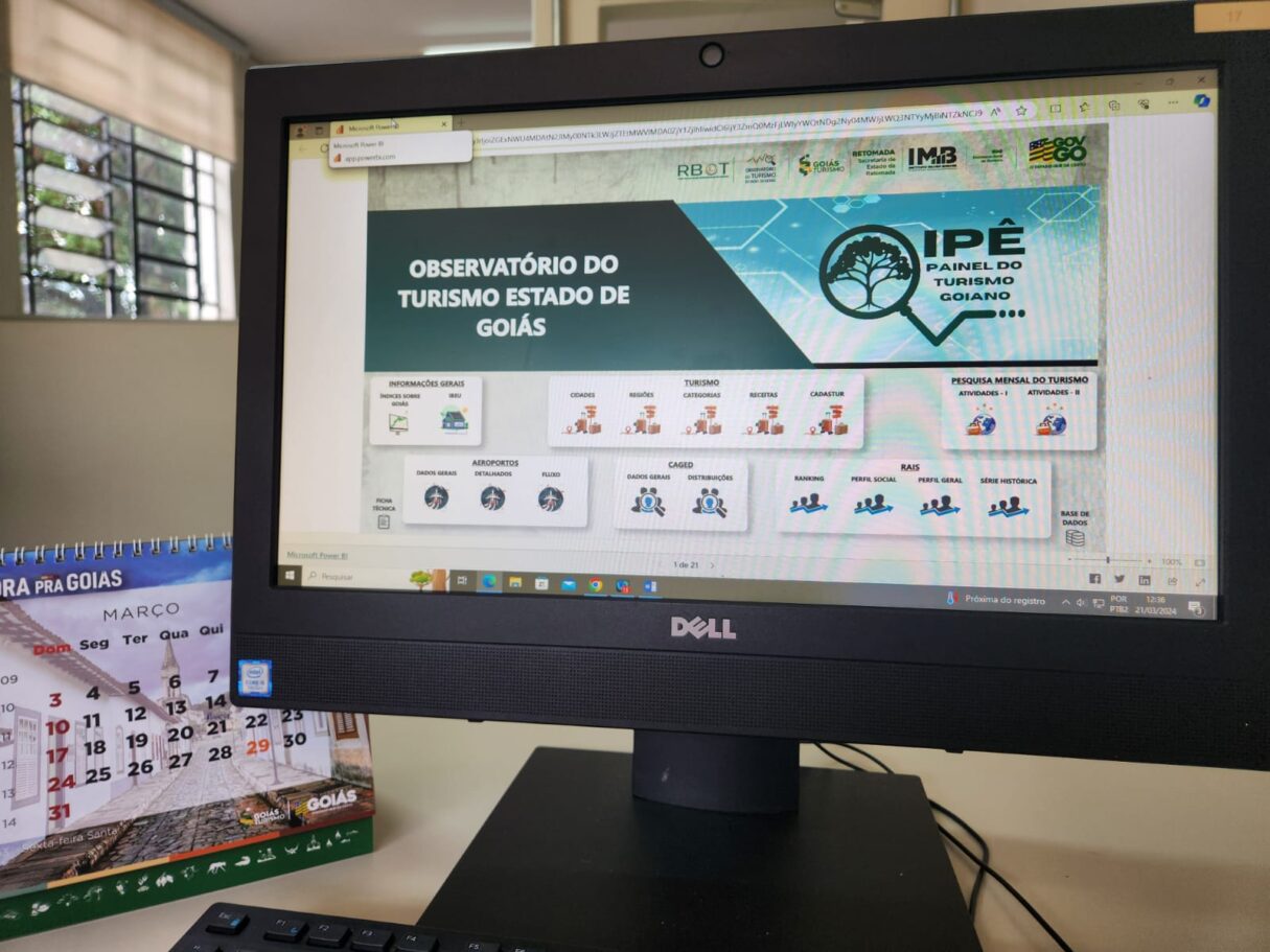 Governo lança novo Painel do Turismo Goiano