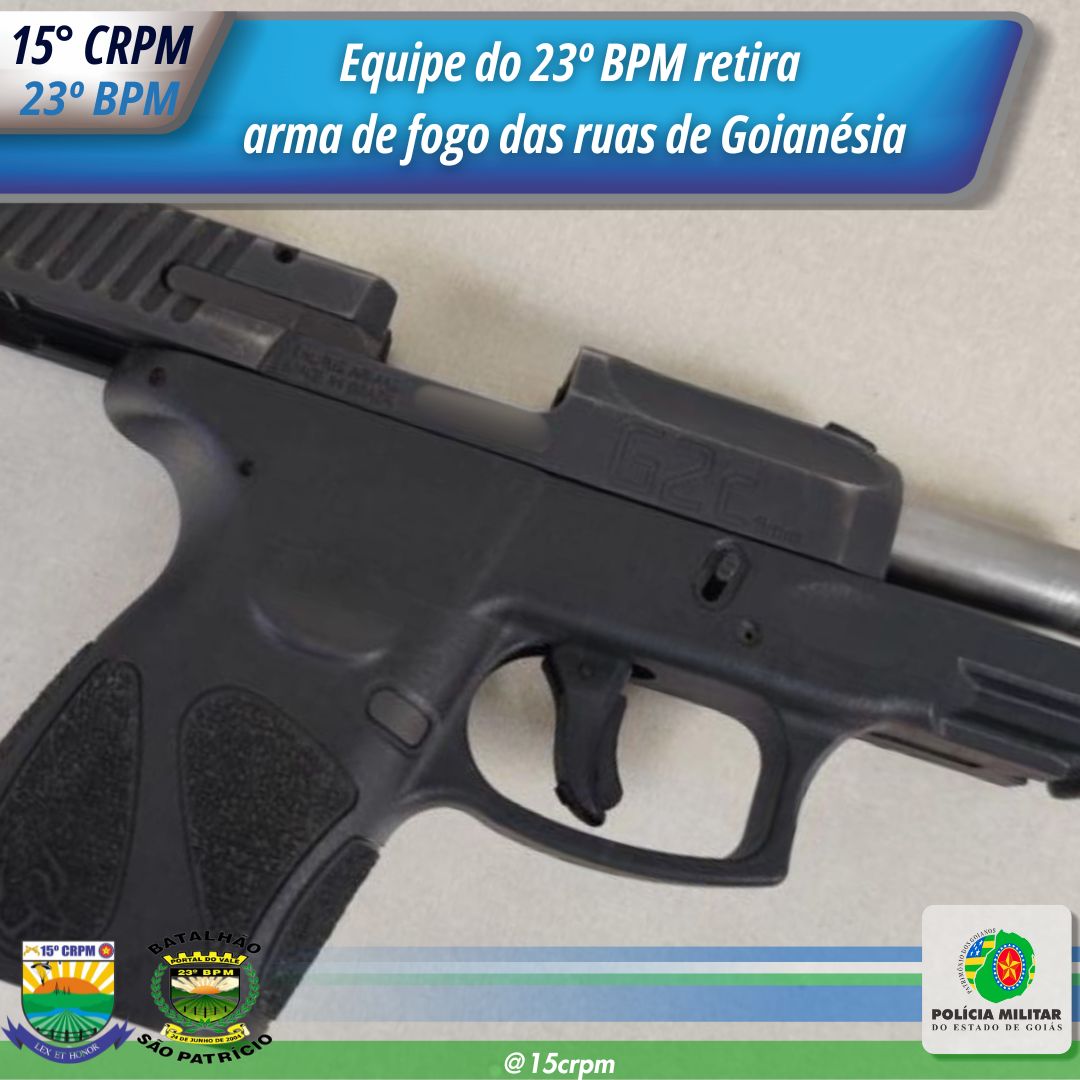 Homem é preso por porte ilegal de arma e disparos no Jardim Esperança