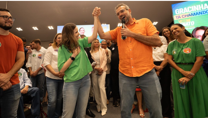 União Brasil e partidos aliados confirma Renato de Castro e Luciana Naves 