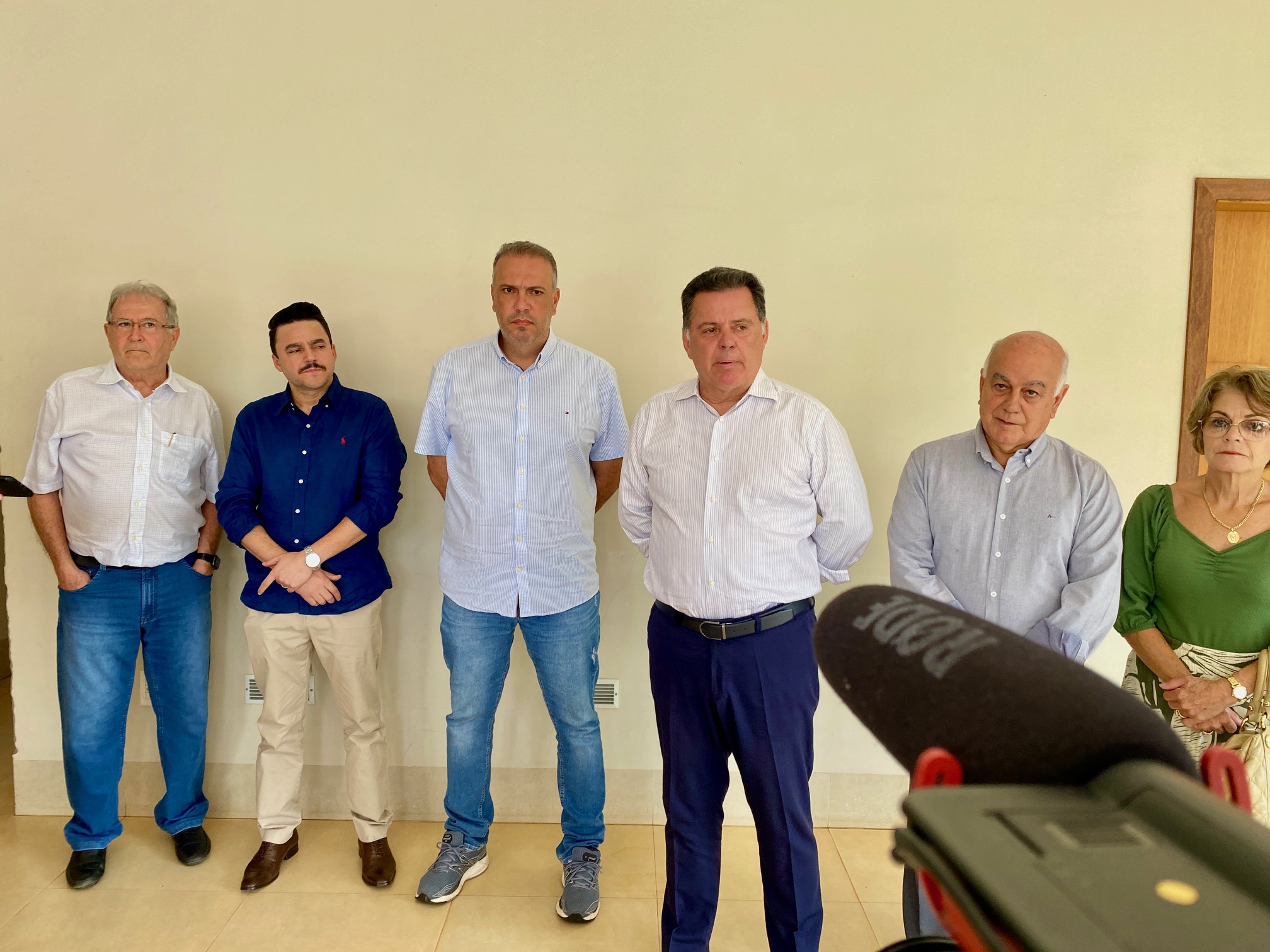 Em Goianésia, Marconi reafirma apoio ao prefeito Leonardo e critica o Governo Estadual