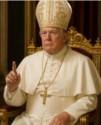 Postagem da Casa Branca com Trump vestido de Papa gera polêmica; veja foto