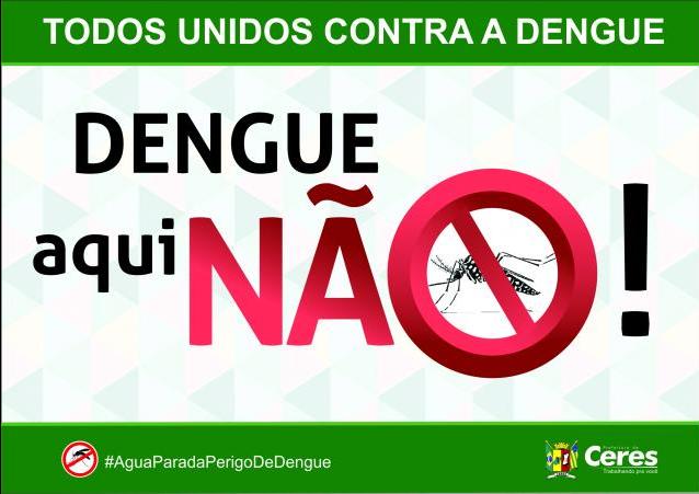 Prefeitura de Ceres realiza mutirão de combate a dengue