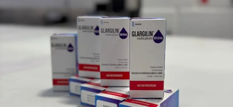 Goiás recebe primeira remessa de 6 mil unidades de insulina glargina